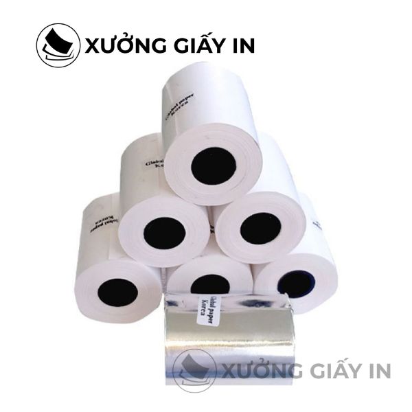 Giấy In Bill Hansol Chính Hãng - Giấy In Nhiệt K80, K57, K80x45, K80P65 Giá Tốt