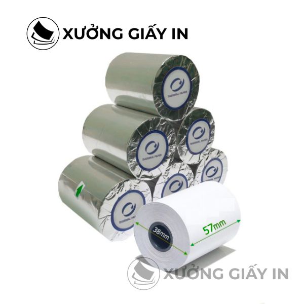 Giấy in bill OJI - Thermal Paper K57 K80 in nhiệt cao cấp, bền đẹp